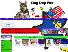 Tablet Screenshot of dogdayfun.com